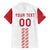 Custom Denmark Football Family Matching Puletasi and Hawaiian Shirt Danish Dynamite White Version