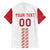 Custom Denmark Football Family Matching Short Sleeve Bodycon Dress and Hawaiian Shirt Danish Dynamite White Version