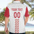 Custom Denmark Football Hawaiian Shirt Danish Dynamite White Version