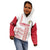 Custom Denmark Football Kid Hoodie Danish Dynamite White Version