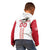 Custom Denmark Football Kid Hoodie Danish Dynamite White Version