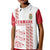 Custom Denmark Football Kid Polo Shirt Danish Dynamite White Version