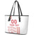 Custom Denmark Football Leather Tote Bag Danish Dynamite White Version