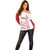 Custom Denmark Football Off Shoulder Sweater Danish Dynamite White Version