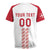 Custom Denmark Football Rugby Jersey Danish Dynamite White Version