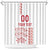 Custom Denmark Football Shower Curtain Danish Dynamite White Version