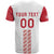 Custom Denmark Football T Shirt Danish Dynamite White Version