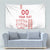 Custom Denmark Football Tapestry Danish Dynamite White Version