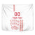 Custom Denmark Football Tapestry Danish Dynamite White Version