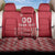 Custom Denmark Football Back Car Seat Cover Danish Dynamite Red Version