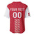 Custom Denmark Football Baseball Jersey Danish Dynamite Red Version