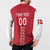 Custom Denmark Football Button Sweatshirt Danish Dynamite Red Version