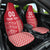 Custom Denmark Football Car Seat Cover Danish Dynamite Red Version