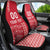 Custom Denmark Football Car Seat Cover Danish Dynamite Red Version