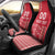 Custom Denmark Football Car Seat Cover Danish Dynamite Red Version