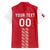 Custom Denmark Football Family Matching Tank Maxi Dress and Hawaiian Shirt Danish Dynamite Red Version