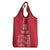 Custom Denmark Football Grocery Bag Danish Dynamite Red Version