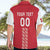 Custom Denmark Football Hawaiian Shirt Danish Dynamite Red Version