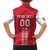 Custom Denmark Football Kid Hawaiian Shirt Danish Dynamite Red Version