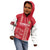 Custom Denmark Football Kid Hoodie Danish Dynamite Red Version