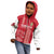 Custom Denmark Football Kid Hoodie Danish Dynamite Red Version