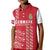 Custom Denmark Football Kid Polo Shirt Danish Dynamite Red Version