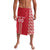 Custom Denmark Football Lavalava Danish Dynamite Red Version