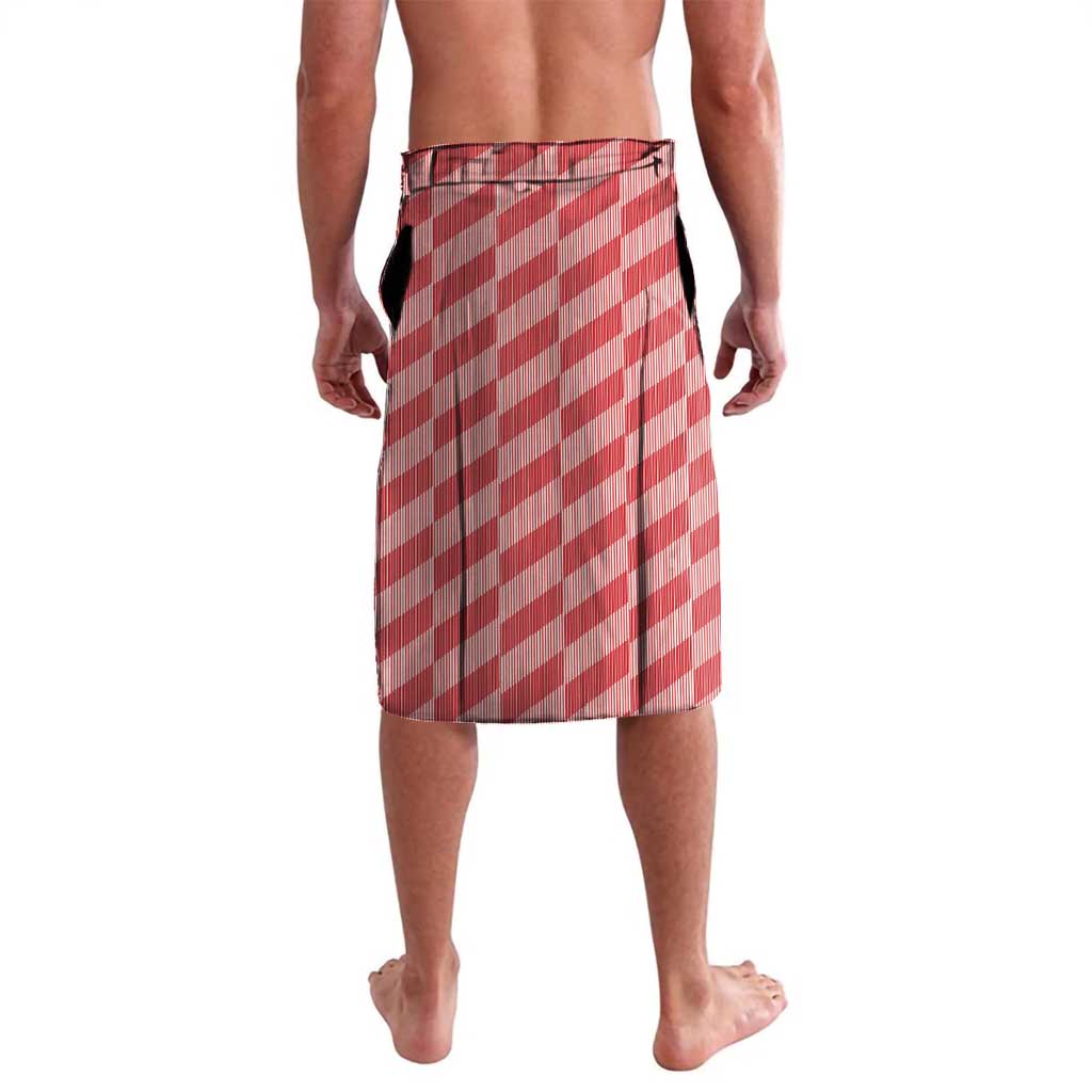 Custom Denmark Football Lavalava Danish Dynamite Red Version