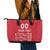 Custom Denmark Football Leather Tote Bag Danish Dynamite Red Version