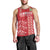 Custom Denmark Football Men Tank Top Danish Dynamite Red Version