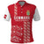 Custom Denmark Football Polo Shirt Danish Dynamite Red Version