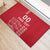 Custom Denmark Football Rubber Doormat Danish Dynamite Red Version