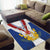 Personalized Serbia and Montenegro National Day Area Rug Coat Of Arms Flag Style Since1992