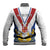 Personalized Serbia and Montenegro National Day Baseball Jacket Coat Of Arms Flag Style Since1992