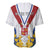 Personalized Serbia and Montenegro National Day Baseball Jersey Coat Of Arms Flag Style Since1992