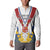 Personalized Serbia and Montenegro National Day Button Sweatshirt Coat Of Arms Flag Style Since1992