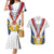 Personalized Serbia and Montenegro National Day Couples Matching Mermaid Dress and Hawaiian Shirt Coat Of Arms Flag Style Since1992