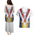 Personalized Serbia and Montenegro National Day Couples Matching Puletasi and Hawaiian Shirt Coat Of Arms Flag Style Since1992