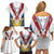 Personalized Serbia and Montenegro National Day Family Matching Off Shoulder Short Dress and Hawaiian Shirt Coat Of Arms Flag Style Since1992