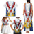 Personalized Serbia and Montenegro National Day Family Matching Tank Maxi Dress and Hawaiian Shirt Coat Of Arms Flag Style Since1992