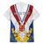 Personalized Serbia and Montenegro National Day Hawaiian Shirt Coat Of Arms Flag Style Since1992