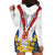 Personalized Serbia and Montenegro National Day Hoodie Dress Coat Of Arms Flag Style Since1992