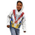 Personalized Serbia and Montenegro National Day Kid Hoodie Coat Of Arms Flag Style Since1992