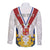 Personalized Serbia and Montenegro National Day Long Sleeve Button Shirt Coat Of Arms Flag Style Since1992