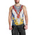 Personalized Serbia and Montenegro National Day Men Tank Top Coat Of Arms Flag Style Since1992