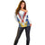 Personalized Serbia and Montenegro National Day Off Shoulder Sweater Coat Of Arms Flag Style Since1992