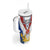 Personalized Serbia and Montenegro National Day Tumbler With Handle Coat Of Arms Flag Style Since1992