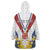 Personalized Serbia and Montenegro National Day Wearable Blanket Hoodie Coat Of Arms Flag Style Since1992