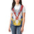 Personalized Serbia and Montenegro National Day Women Polo Shirt Coat Of Arms Flag Style Since1992