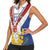 Personalized Serbia and Montenegro National Day Women Sleeveless Polo Shirt Coat Of Arms Flag Style Since1992